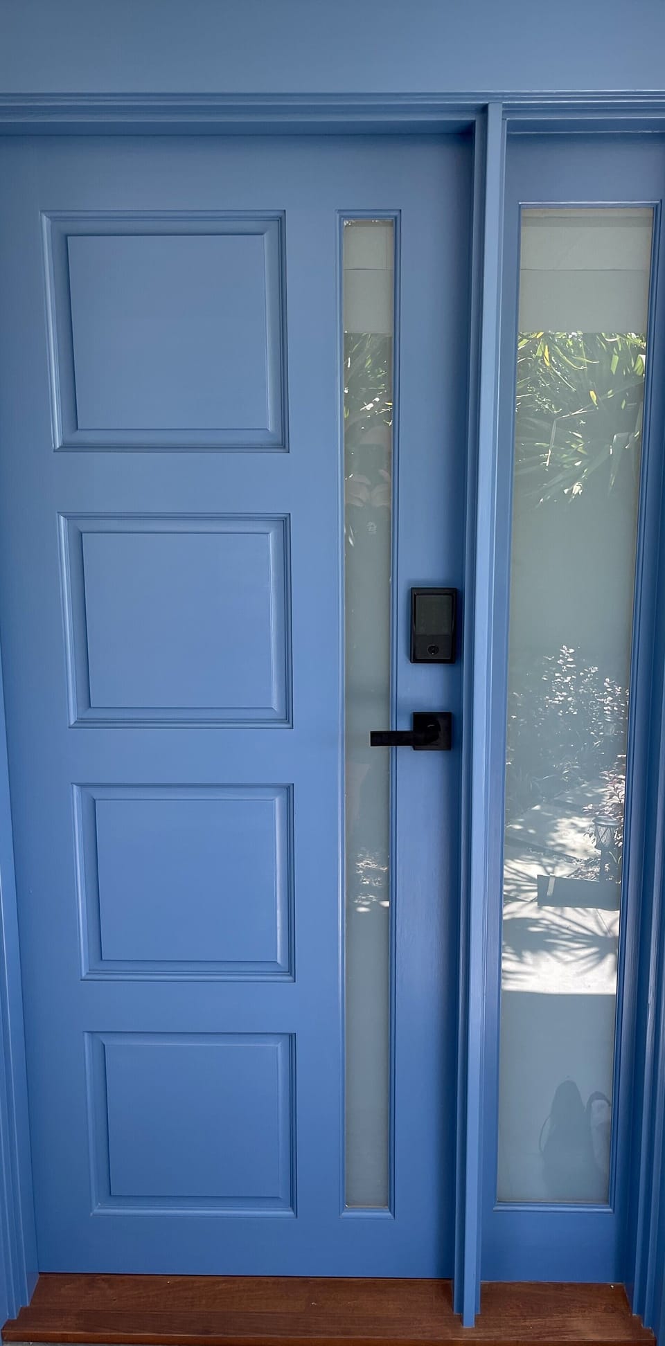 Front Door with Smart Lock
