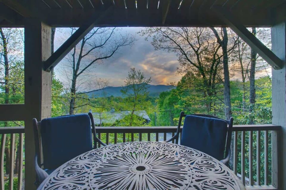 Sunset View from the Lower Deck