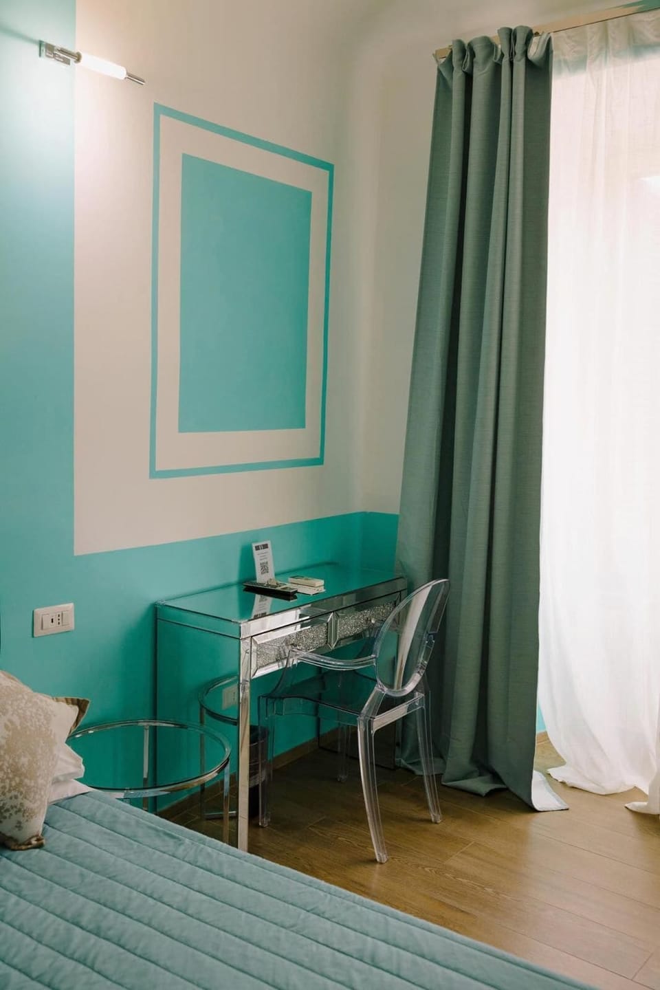 Free minibar, in-room safe, desk, iron/ironing board