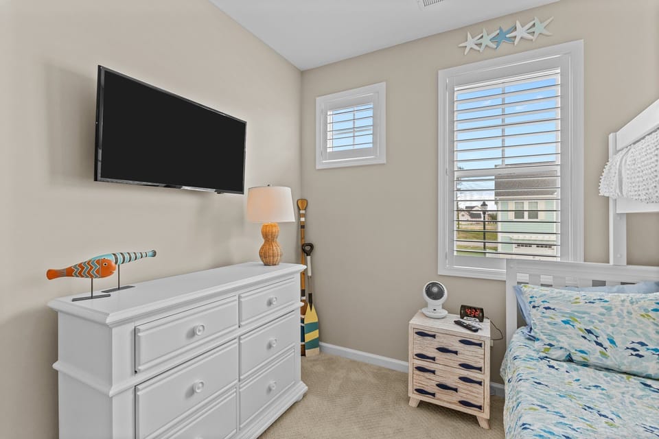 Bedroom with bunk beds