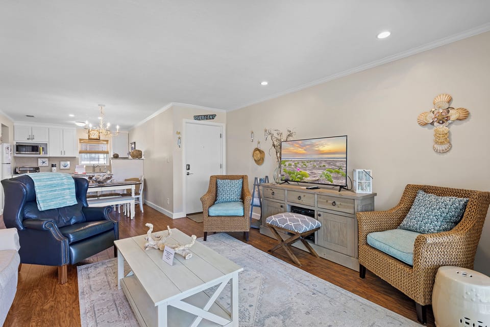 Spacious and open
