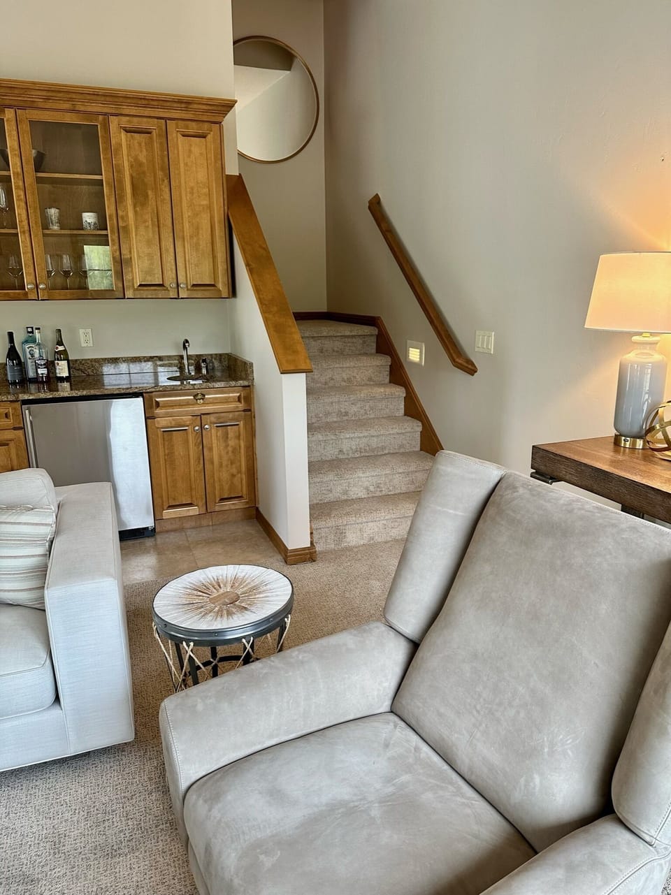 Stairs to 2nd floor off of the living room