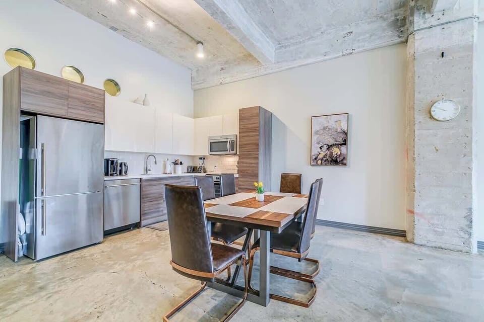 Elegant dining area bathed in natural light