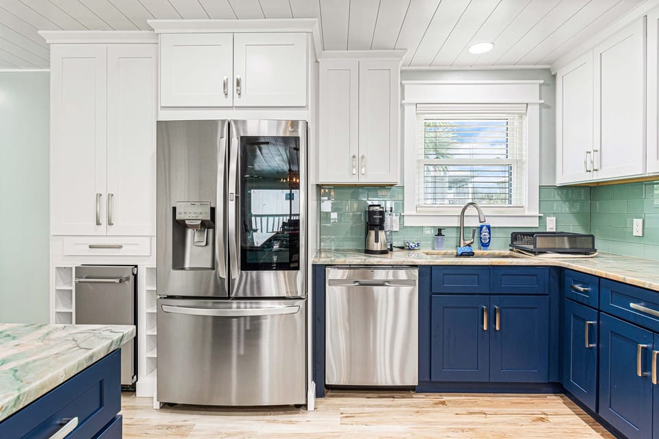 Fridge and Dishwasher