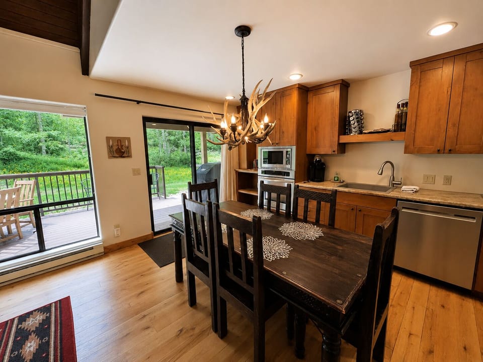 Kitchen and Dining Area