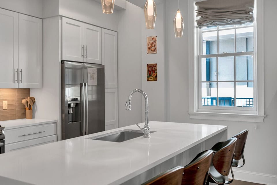 Fully stocked kitchen