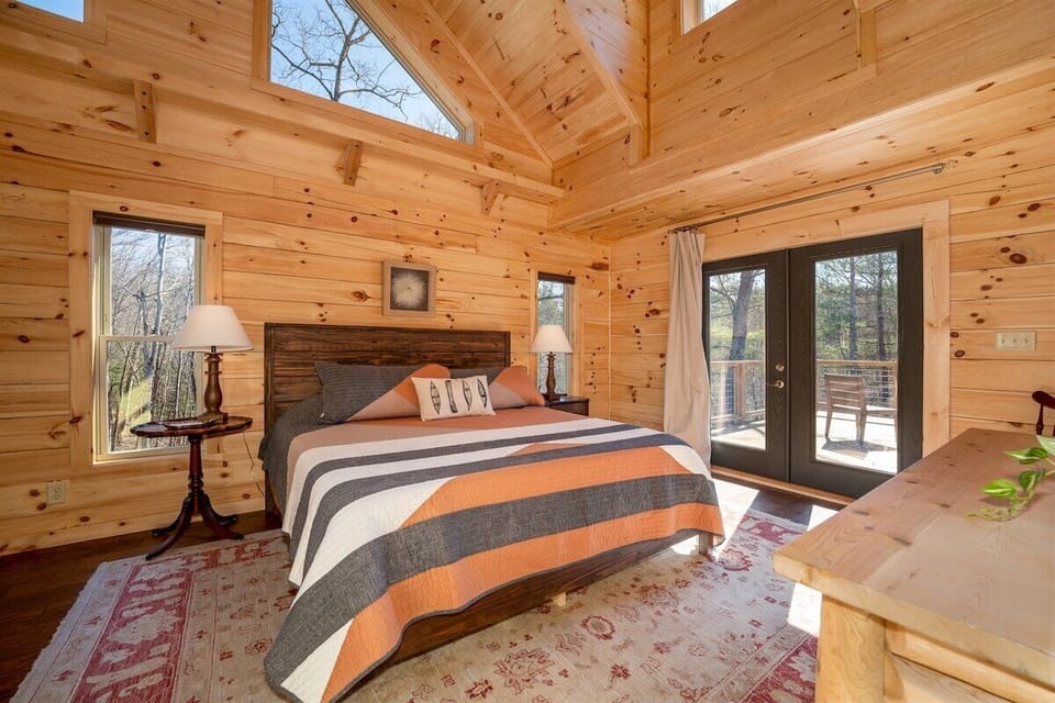 Primary Bedroom on Main Level with King-Sized Bed