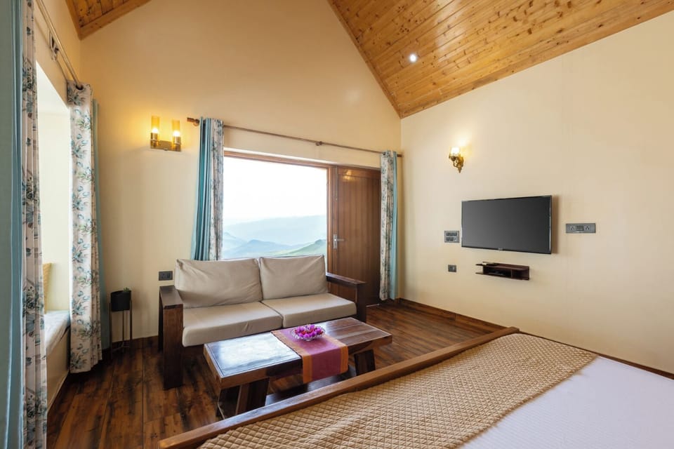 Valley View Rustic Cottage With Private Sitout | Premium bedding, individually decorated, individually furnished