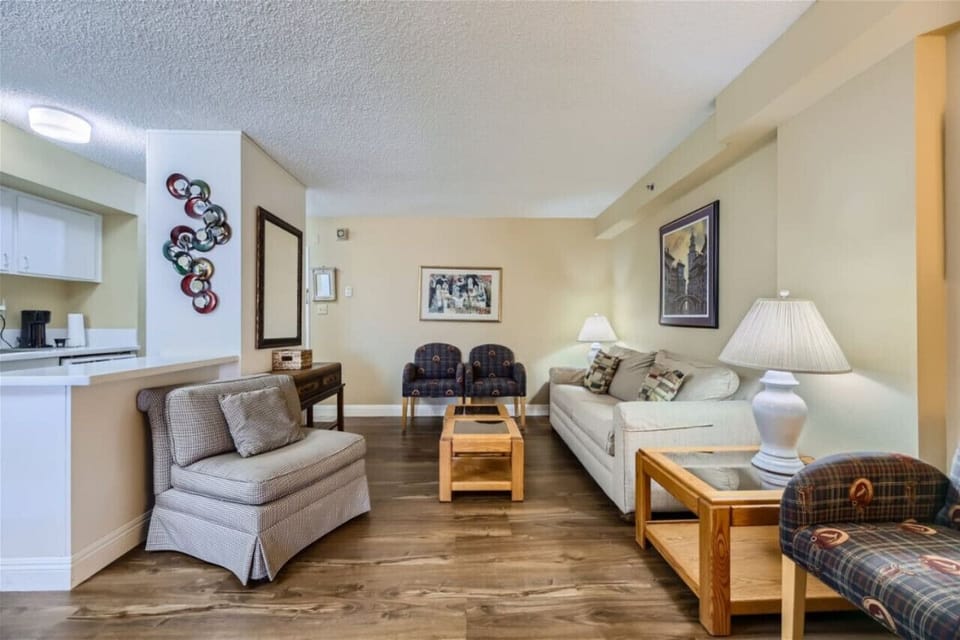 Step into modern elegance with our newly renovated home featuring stunning wood-like flooring.
