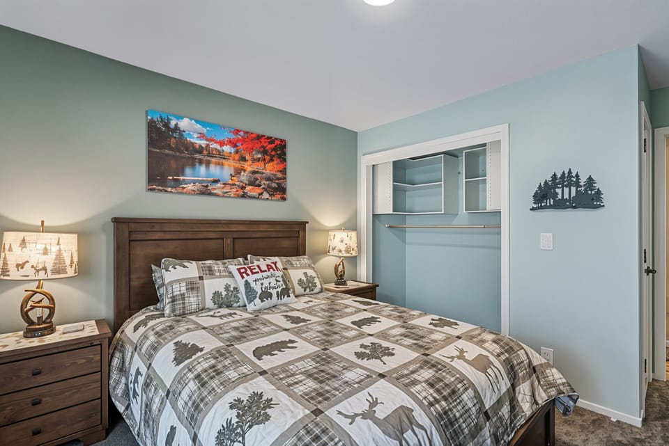 Indoors, Lamp, Home Decor, Bed, Furniture