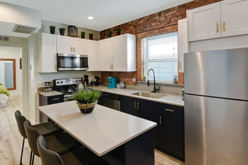 Spacious and well designed Kitchen.