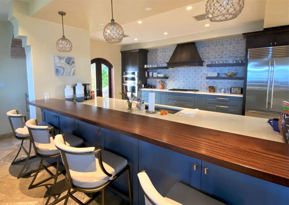 Newly remodeled kitchen