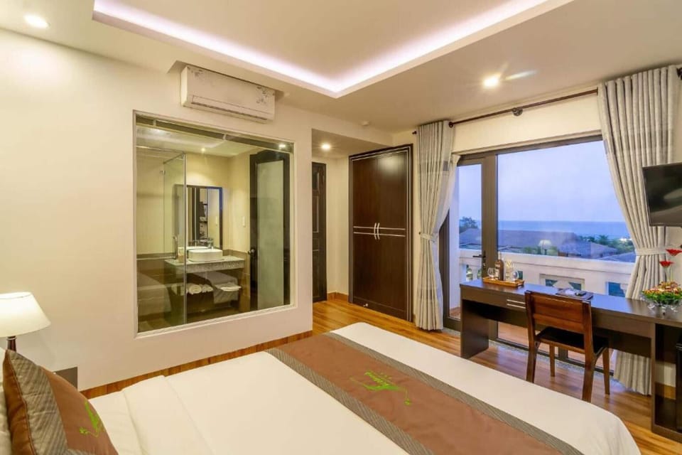 Deluxe Double Room, 1 Queen Bed, Ocean View | View from room