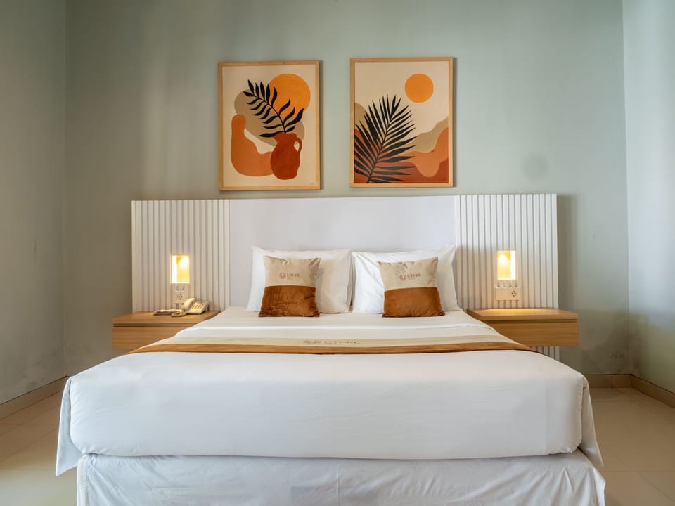 Deluxe Double Room, 1 Bedroom | Egyptian cotton sheets, premium bedding, desk, soundproofing