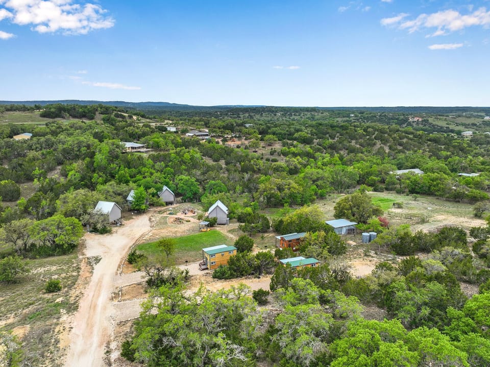 The Arbor Houses at Dripping Springs also have Tree Houses