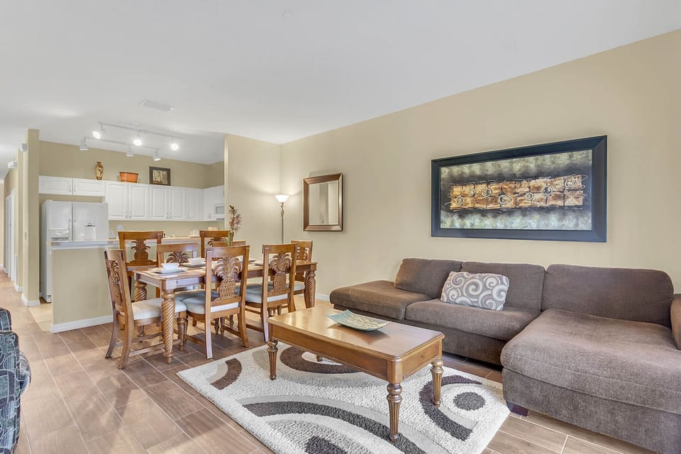 Living and dining area
