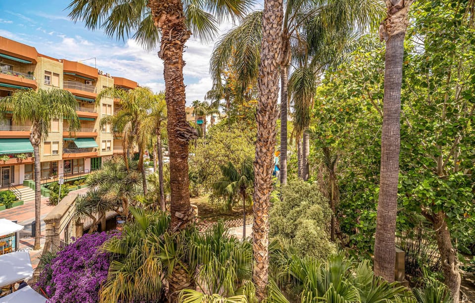 outside