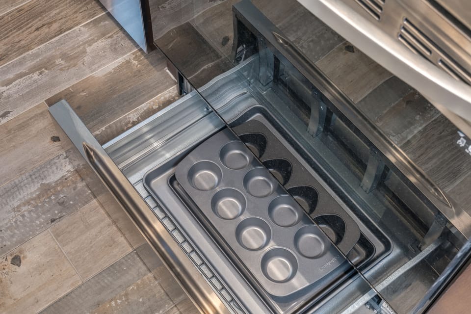 Muffin tins and cookie sheets