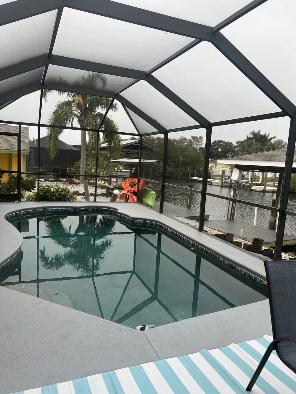 Pool area