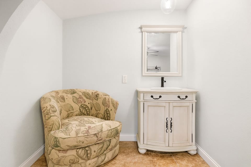 sink within 2nd bedroom- another area for getting ready, brushing teeth, etc.