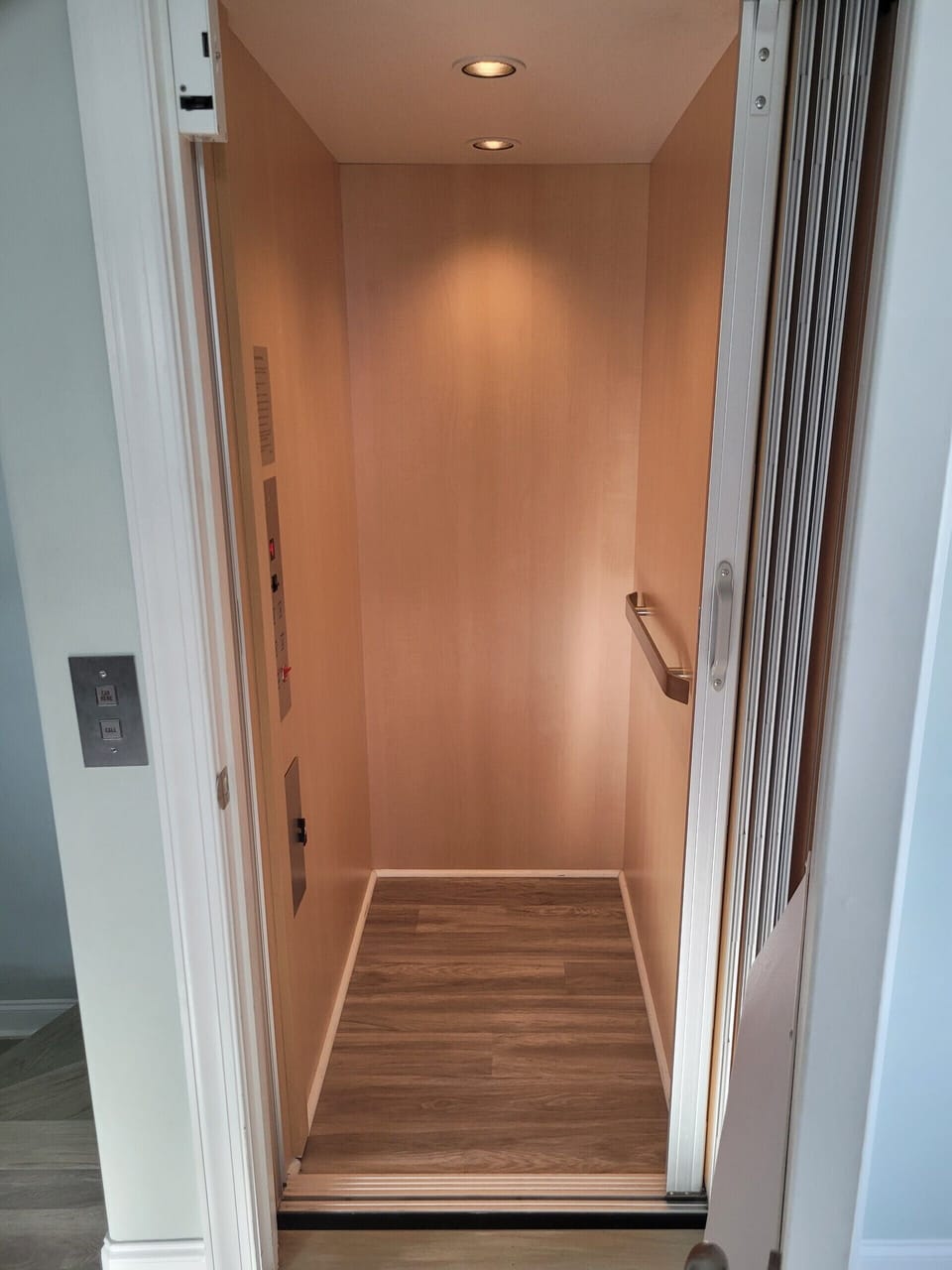 Elevator access on all 4 floors of the home
