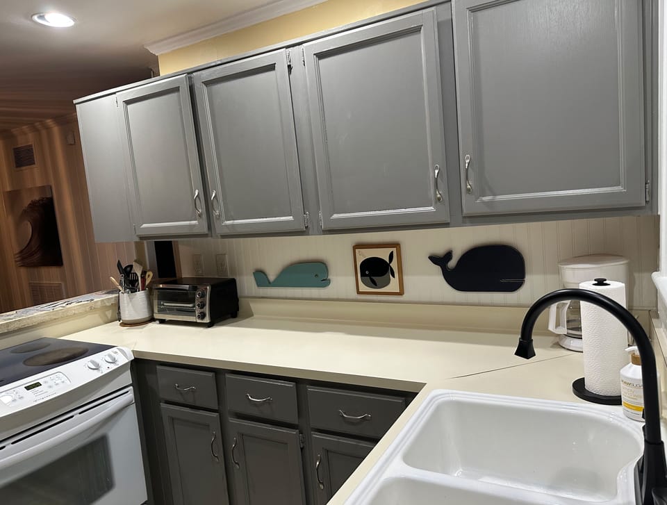 Kitchen view.