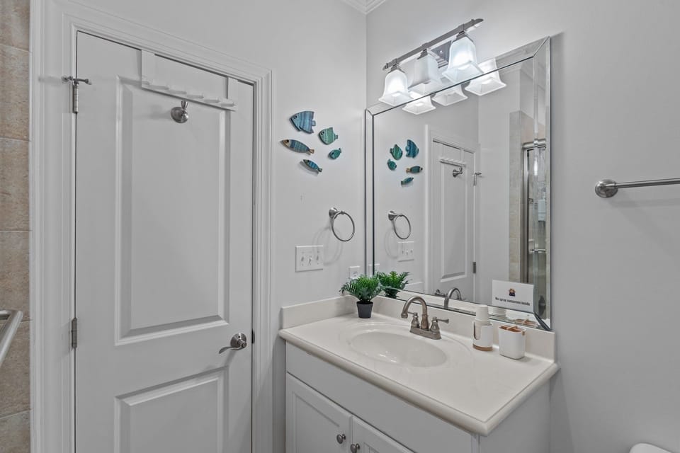 Bathroom #2 next to Bedroom #2 (Twin over Queen)