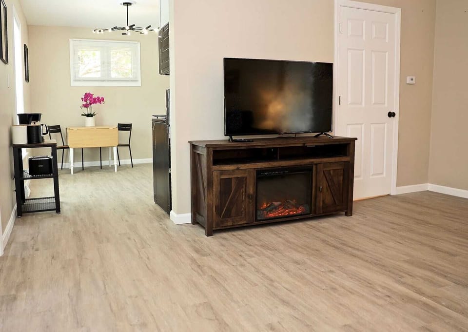 TV and Kitchen