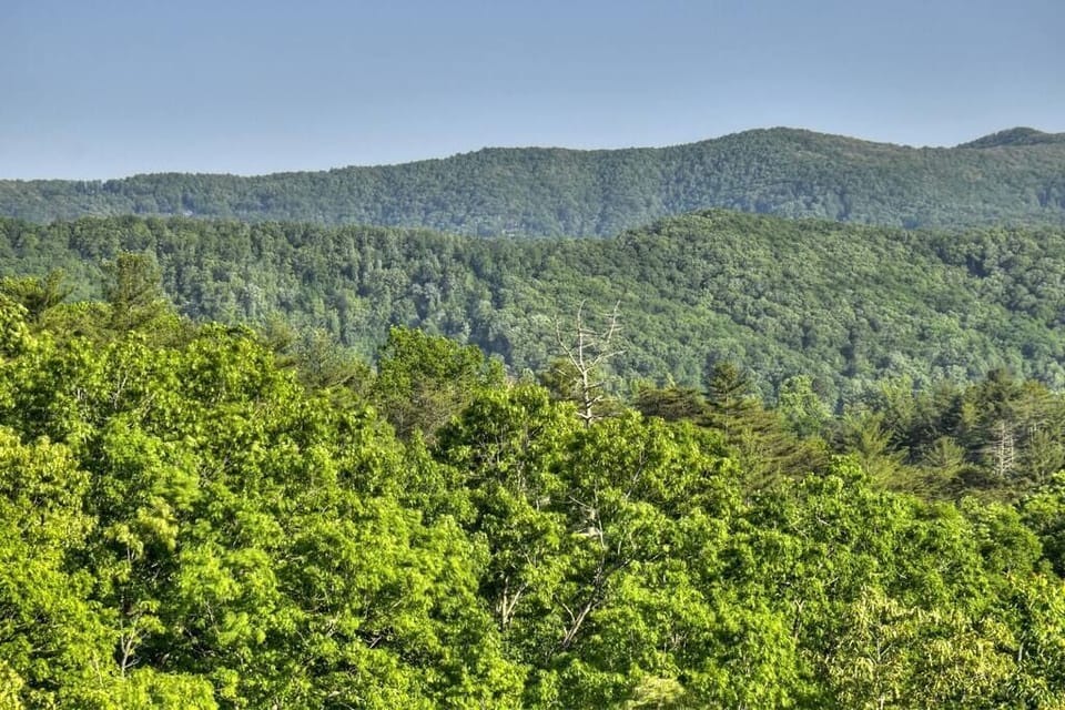 Gorgeous year round mountain views from the porch