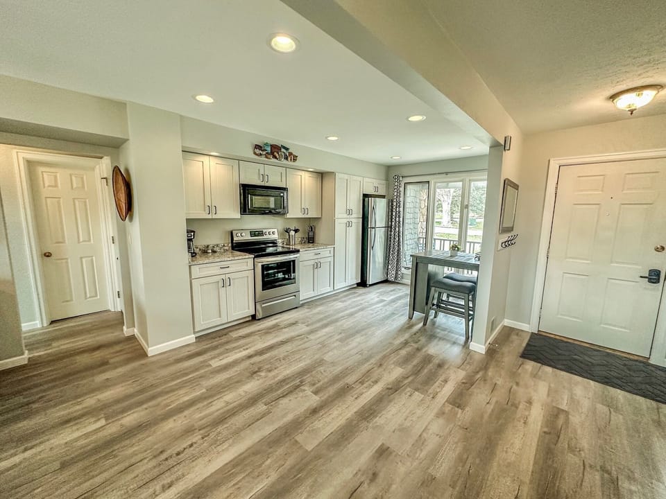 Open concept kitchen
