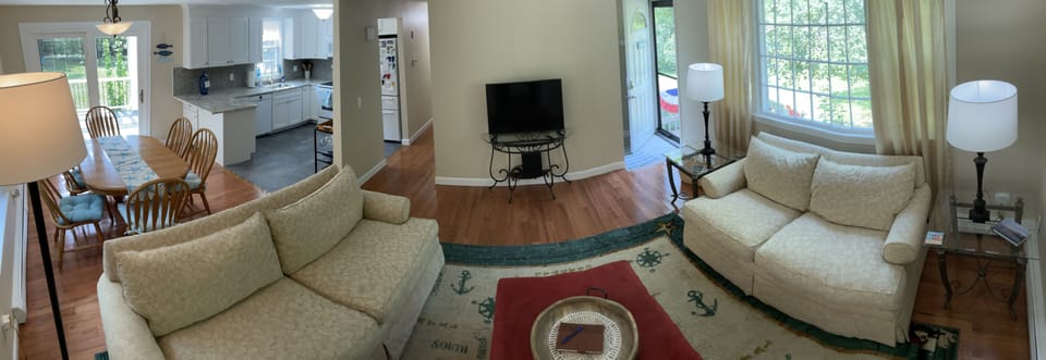 Panoramic of living area