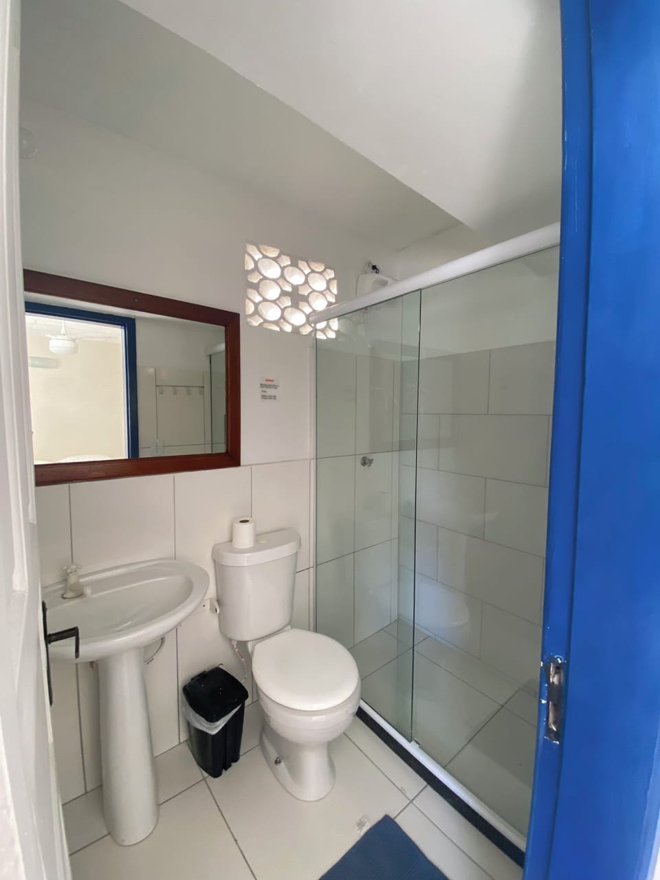 Standard Double or Twin Room | Bathroom | Shower, towels, soap, toilet paper