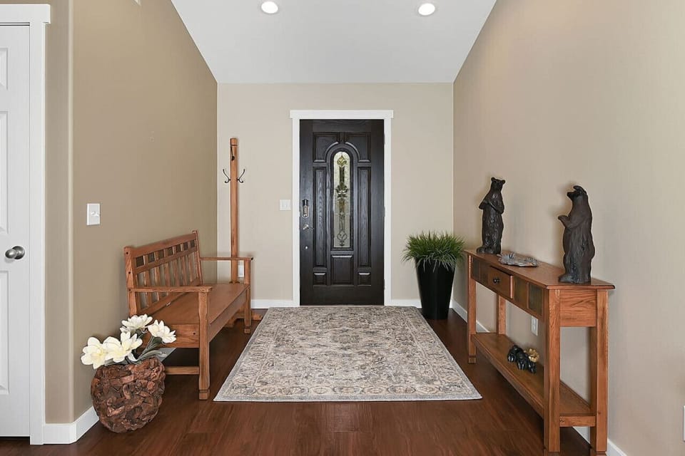 Entry way of main home.