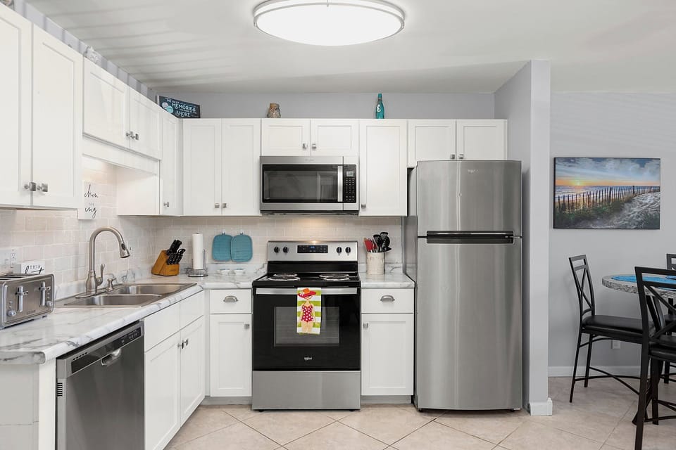 Kitchen - Stainless Steel Appliances