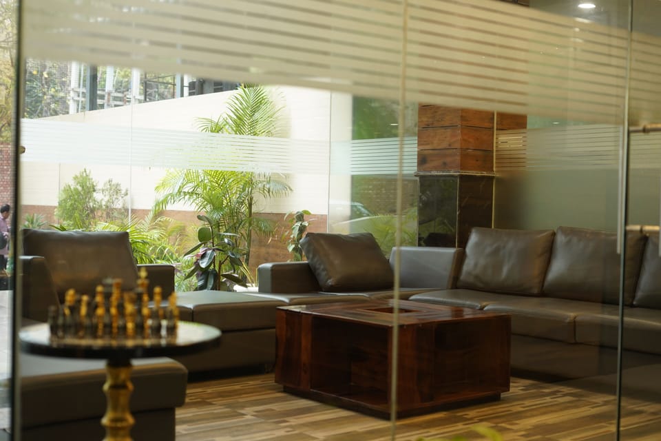 Lobby sitting area