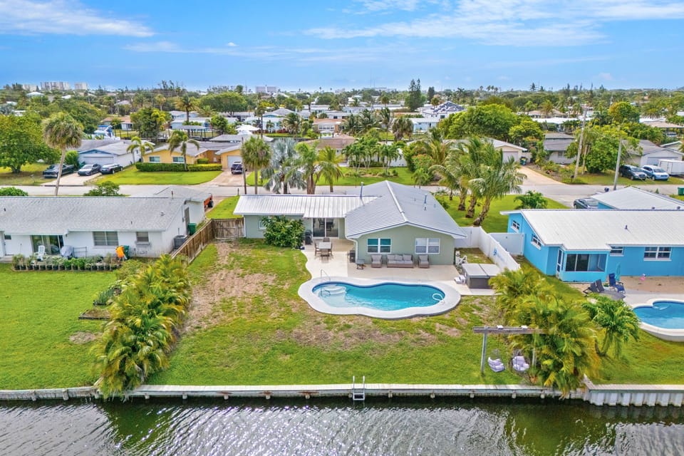 Beautiful riverfront pool home