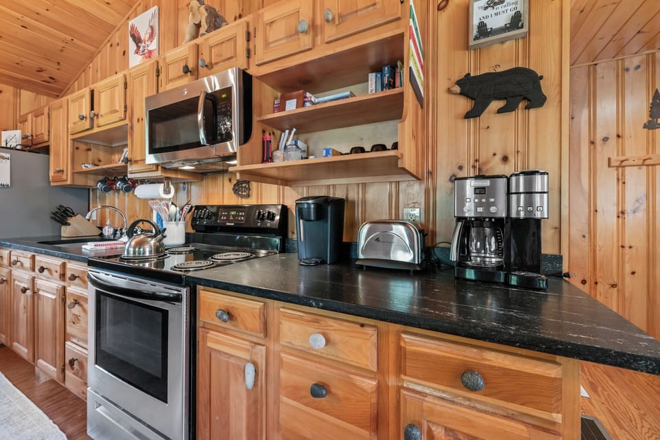 Fully equipped kitchen