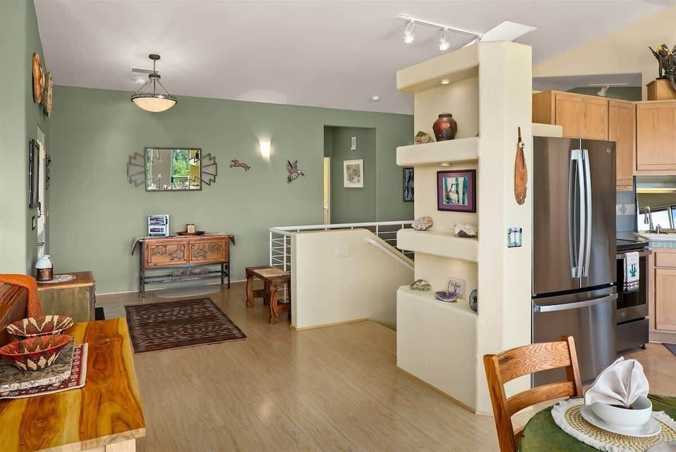 View from living and dining area