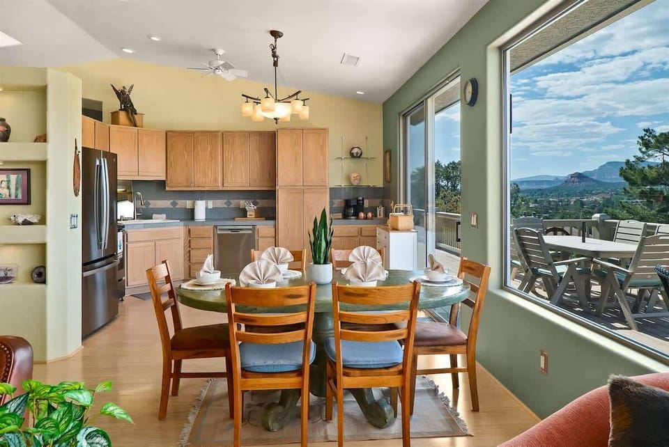 Fully-equipped modern kitchen
