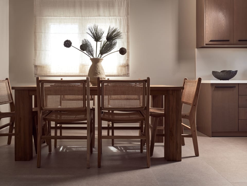 Indoor dining experience.