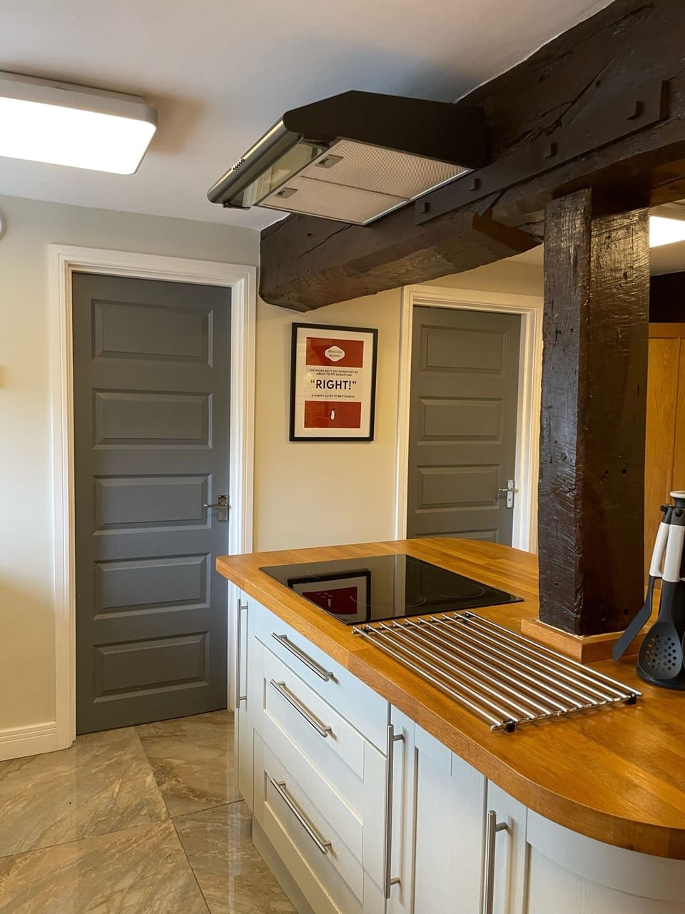 Kitchen - view of island