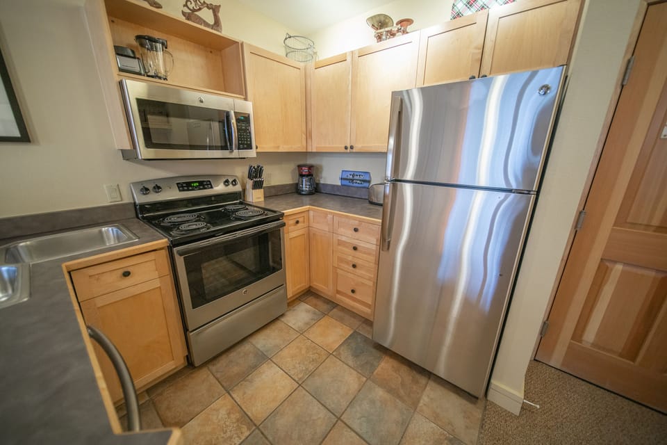 Fully equipped kitchen