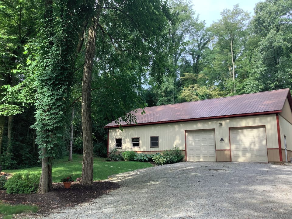 Driveway view.