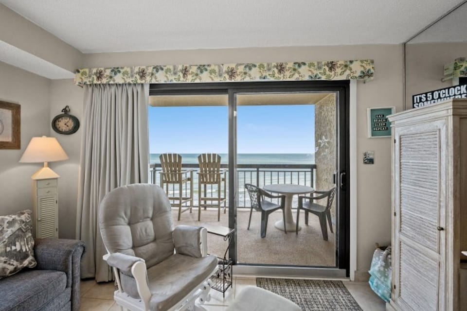 Relax with the comforts of home in this ocean front paradise.