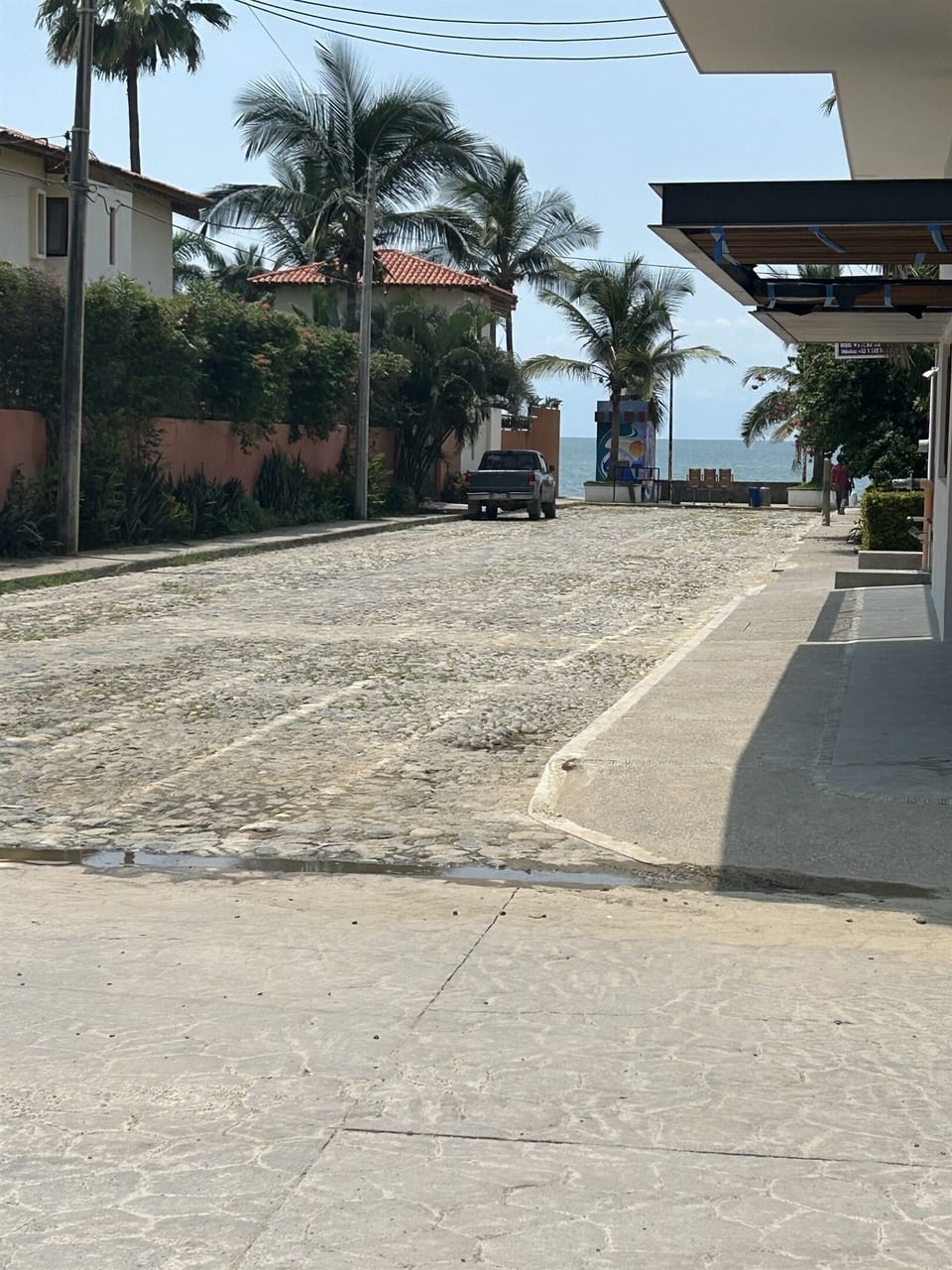 Walk out & you are at the Beach