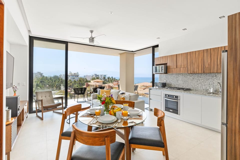 Living Room Balcony View
