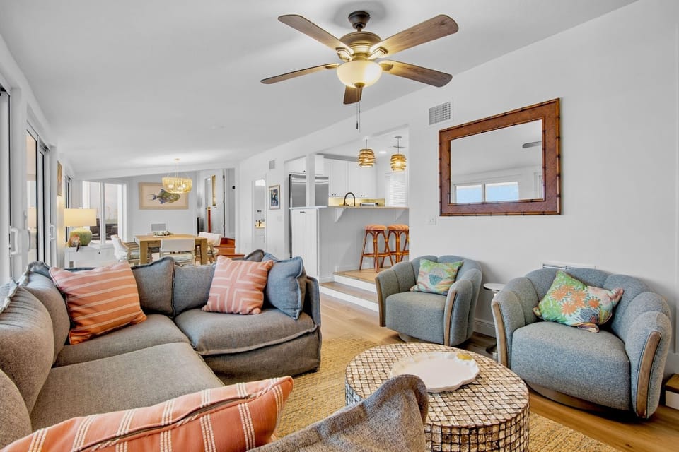 Open Layout Living Area - First Floor