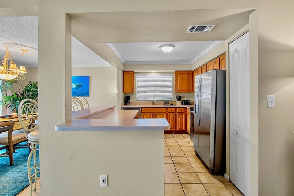 Fully equipped kitchen