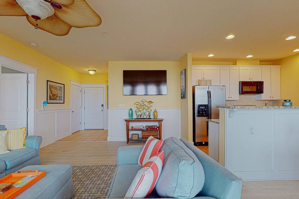 View in from the balcony