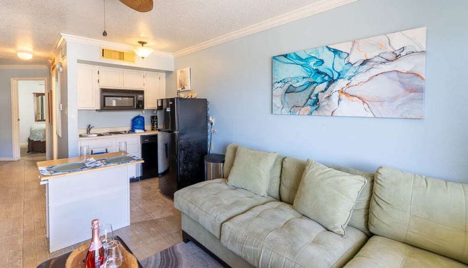 As well as the living area